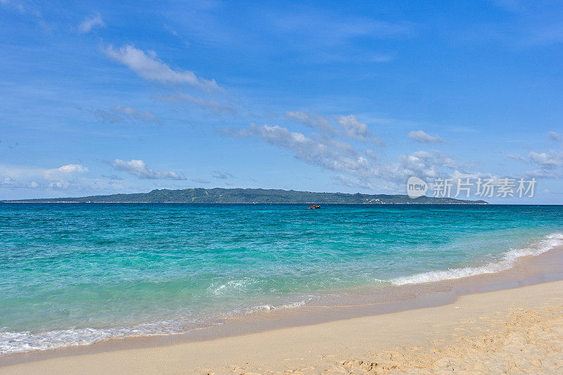 菲律宾长滩岛的Puka Shell海滩